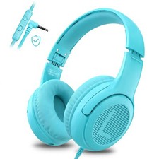 Toddler Kids Headphones Wired 85/94dB Volume Limit 3.5mm Jack Foldable Girl Boy