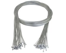 ALTALINE 100PC BICYCLE BRAKE INNER WIRE CABLE 1.6 X 2800MM SILVER FOR FRONT/REAR