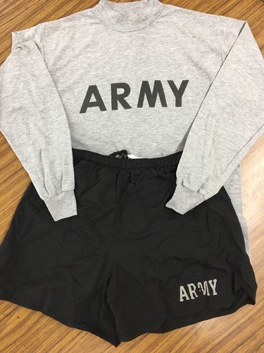 Vintage Army PT Uniform Medium Black 