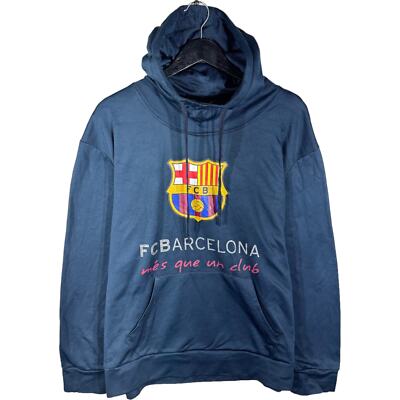 FC Barcelona Soccer Pullover Hoodie