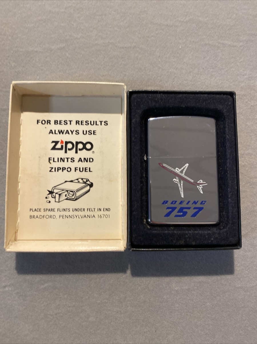 エールフランス航空　zippo 未使用　ビンテージ品 楽天市場】Zippo：1960年製USED 航空会社BRANIFT AIRWAYS