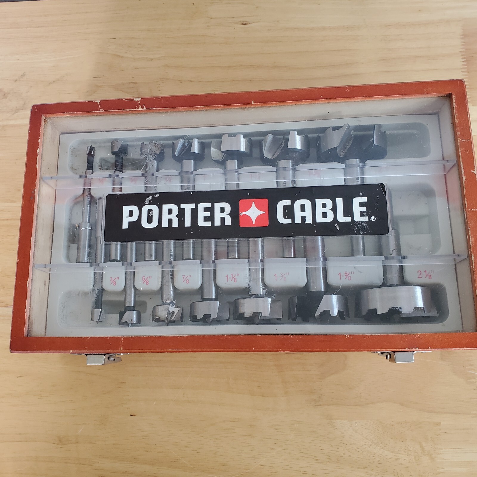 Porter Cable Forstner Bits Set 14pc. 1/4 To 2 1/8 eBay