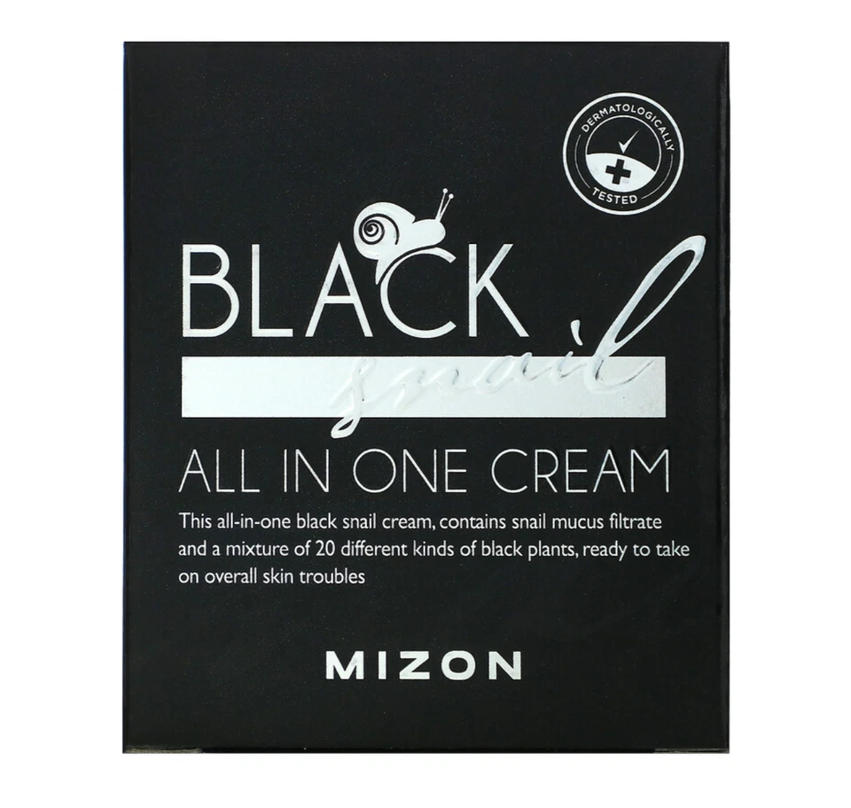 [MIZON] Caracol Negro Todo en Uno Crema 75 ml Vendedor de EE. UU. Foto 2 de 2