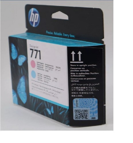 NEW HP 771 CE019A Light Magenta / Light Cyan Printhead Z6200 Exp. 4/2024 Sealed - Bild 3 von 3