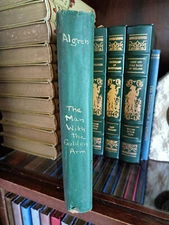 THE MAN WITH THE GOLDEN ARM_Nelson Algren_HC_1st Edition_1949_Ex-library_Good