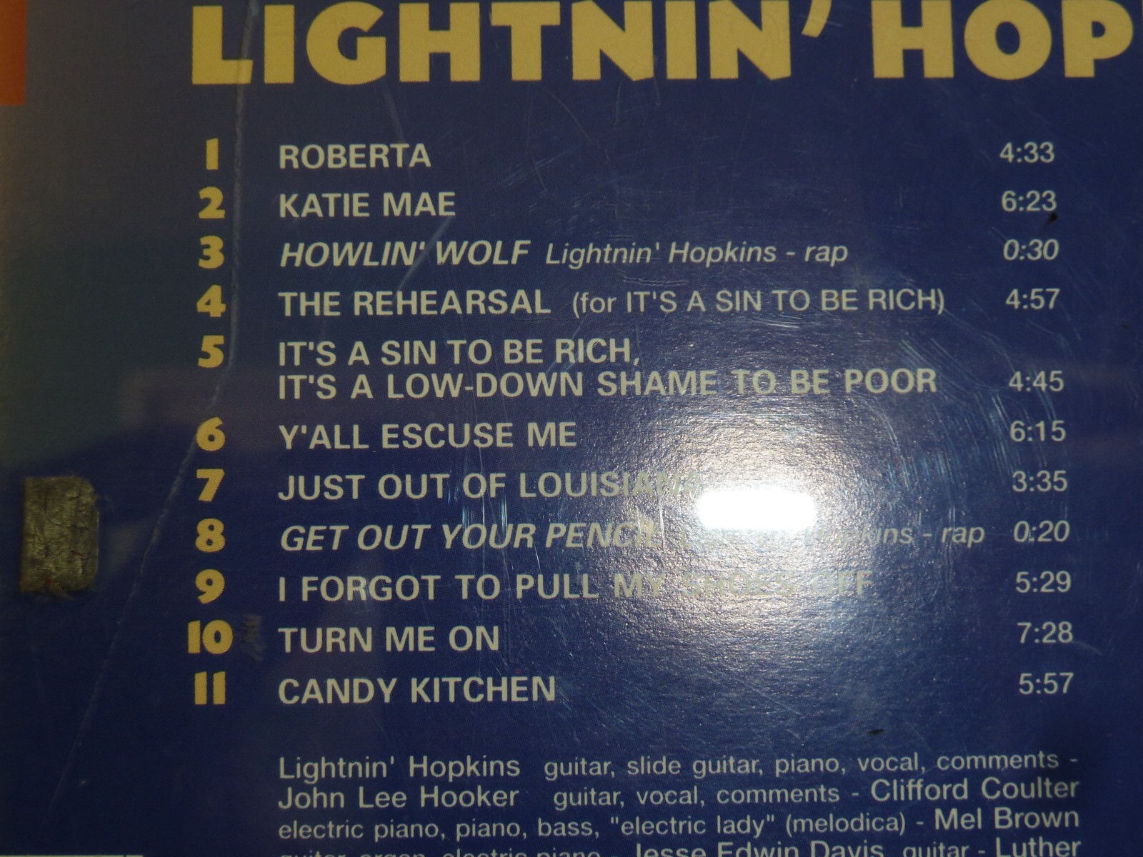 LIGHTNIN' HOPKINS It's A Sin To Be Rich CD 1992 Near Mint 731451751424 eBay