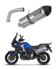 Adatto per Yamaha XT 1200Z Super Tenere 2010 - 2016 Silenziatore di Scarico H...