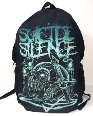 Suicide Silence *RARE* Backpack Deathcore Band | eBay