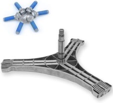 Washer Flange Shaft for Samsung WF330ANB/XAA WF330ANW WF331ANW/XAA WF410ANR/XAA