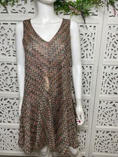 NWT Anthropologie Maeve Westwater Chevron Knit Dress Women's Size XS/P $138