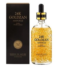 Premium 24k Gold Zan Ampoule Pure Moisture Lifting Soothing Elastic