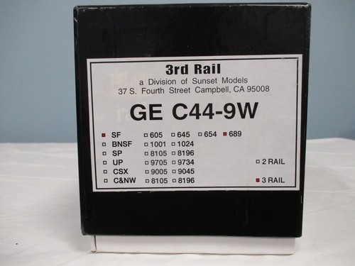 3rd Rail Brass Santa Fe GE C44-9W - O Gauge - Picture 9 of 9