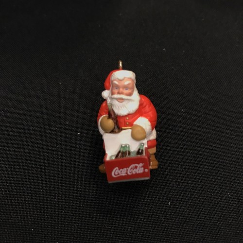 1993 Hallmark Cool Santa Keepsake Collectors Club adorno Coca Cola - Imagen 6 de 6
