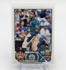 Julio Rodriguez 2023 Topps Series 1 Baseball Rookie Gold Cup #330 Mariners