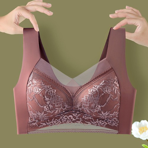 Reggiseno Intimo Reggiseno Sportivo Tubino Top Lingerie Senza Anelli Acciaio Senza Cuciture Comfo ʒ - Foto 3 di 18
