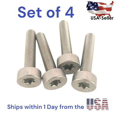 Lot of 4 - T27 Torx 6MM 20MM Bolt Spline screw IS-M6x20 for Stihl 9022 341 1300