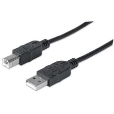 Manhattan Cavo USB 2.0 A maschio/B maschio 0.5 m