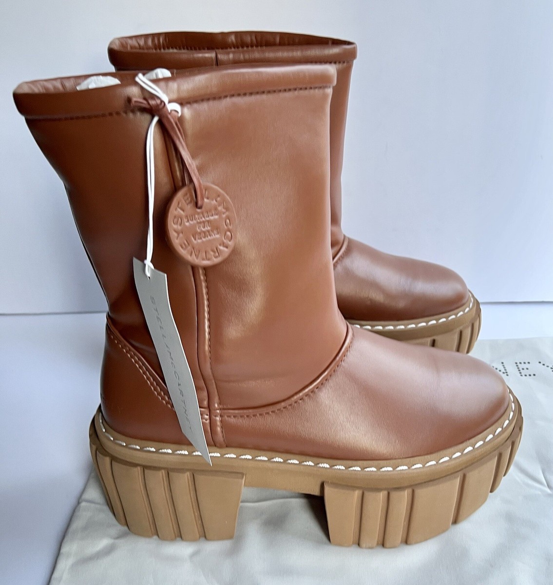 E*͚様 【値下】Stella McCartney ブーツ Emilieboot Stella McCartney Emilie Chelsea Boots Smoke Size 36.5 | eBay