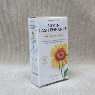 Pharm to Table Biotin Lash Enhance Volumizing Serum with Vitamin E 7mL / 0.24 oz