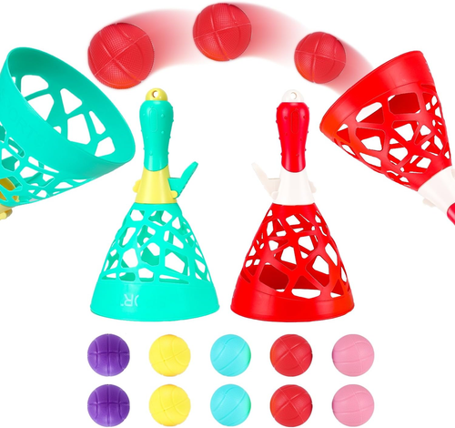 Outdoor Indoor Games Activities for Kids, Pop and Catch Ball Family Games with 2