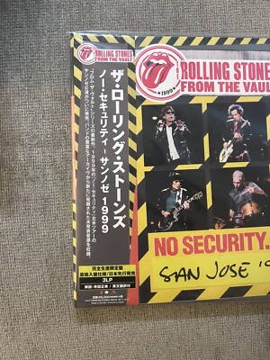 Rolling Stones No Security San Jose '99Japan LP OBI Mint/Sealed | eBay