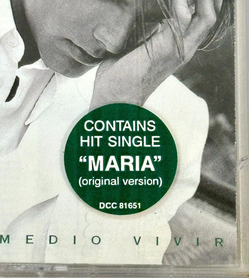 Ricky Martin – A Medio Vivir Cassette SEALED | Hit “Maria” | 90s Latin Pop - Image 3 of 4