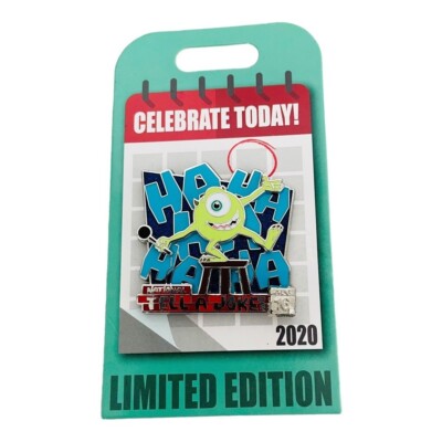 Disney Monsters Inc Mike Wazowski National Tell A Joke Day 2020 Limited Pin  | eBay