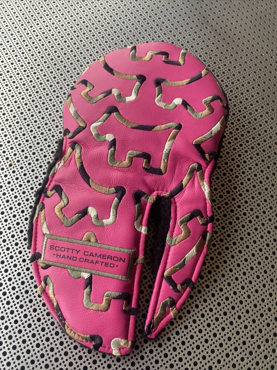 Scotty Cameron ヘッドカバーリーシュ　ピンク Scotty Cameron ヘッドカバーリーシュ ピンク スコッティ