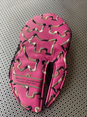 Scotty Cameron ヘッドカバーリーシュ ピンク LH Scotty Cameron