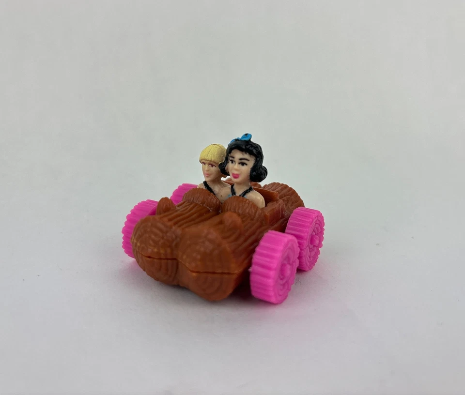 Lote de personajes de juguete vintage de casas y autos Mc Donald’s Happy Meal Flinstones 1993 Foto 3 de 4