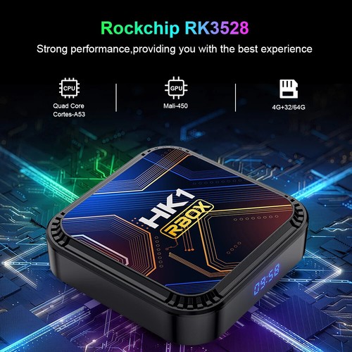 Android 13.0 TV Box Media Player Dual WIFI Quad Core 8K 4G+32G/64G Smart Stream - Picture 17 of 32
