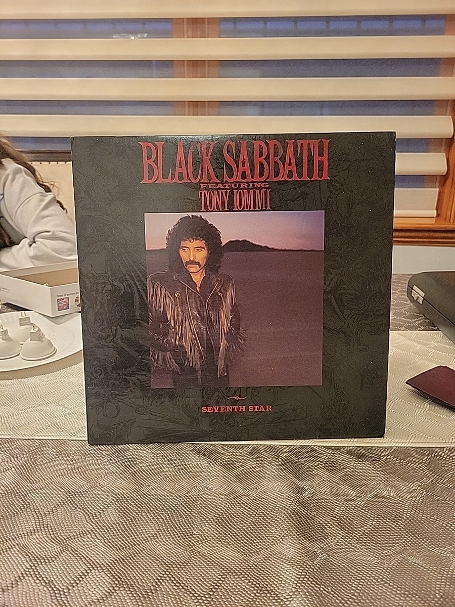 BLACK SABBATH TONY IOMMI ◇ SEVENTH STAR LP ◇ 1986 WARNER 1