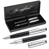 "Hochwertiges \"Ferraghini \" Schreibset / Besteht Aus Kugelschreiber + Rollerball"