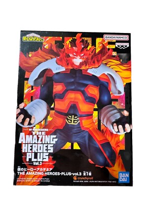 My Hero Academia The Amazing Heroes Plus Vol.3 Endeavor Figure Banpresto (NS)
