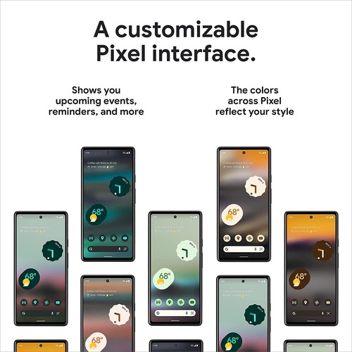Google Pixel 6a 5G (128GB, 6GB) 6.1" OLED, 4K Camera, 4G Volte Unlocked - Afbeelding 8 van 13