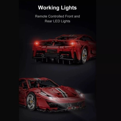 Master C61042W Super Car Building block Remote Control Italian super Car - 第 3/8 張圖片