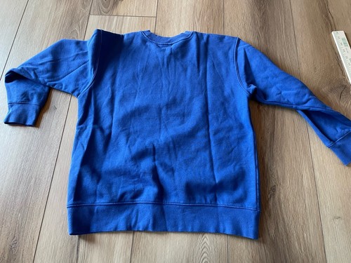 Vintage Y2K The Incredibles Sweater Boys Large 10/12 Blue The Worlds Fastest Boy - Picture 4 of 4