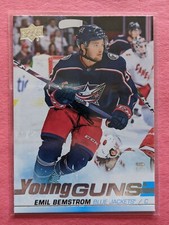 2019-20 Upper Deck Series2-YOUNG GUNS-EMIL BEMSTROM-COLUMBUS BLUE JACKETS