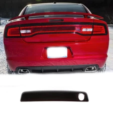 Smoked Black Third High Brake Light Lamp Cover Trim For Dodge Charger 2011-2014