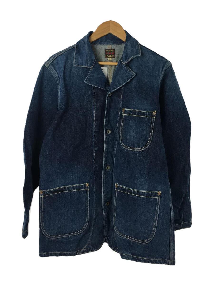 Sugar Cane Coverall Jacket Indigo Cotton Size L Used … Gem