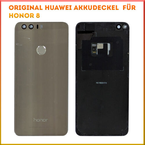 Original Huawei Honor 8 Battery Cover Back Cover Including Camera Glass Gold