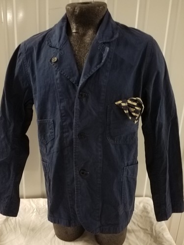 CHAQUETA DE ALGODÓN AZUL PARA HOMBRE SCOTCH&SODA M RRP£195 - Imagen 3 de 7