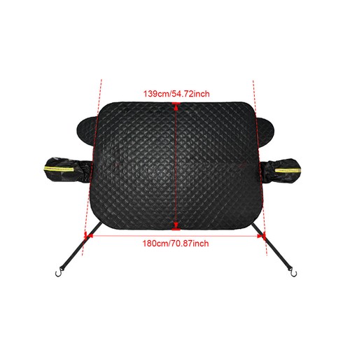 For Honda Windshield Cover For Ice and Snow with Side Mirror Cover Heavy A+ - Picture 12 of 12
