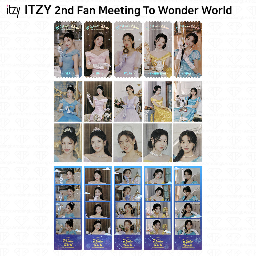 ITZY Wannabe Mwave meet&greet 当選 トレカ ITZY 2nd Fan Meeting To Wonder World MD Pass Special Photo Ticket