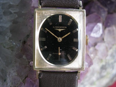 Longines Vintage Gold Filled Deco Wrist 
