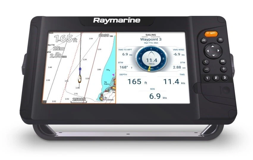 Raymarine Element S 7" Chartplotter GPS ecoscandaglio - Immagine 2 di 4