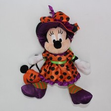 Minnie Mouse Halloween Stuffed Animal 12 Inches Disney Parks