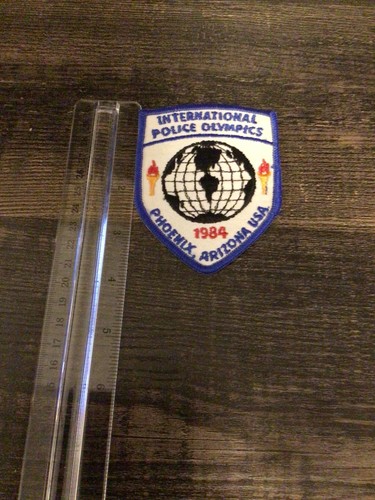 International Police Olympics Phoenix Arizona Police Patch