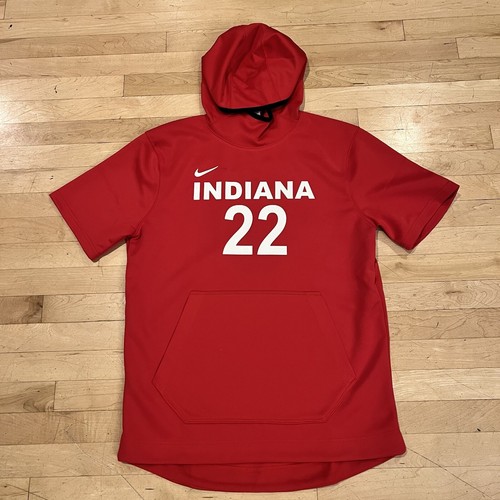 NIKE Mens 4XL Indiana Fever WNBA Caitlin Clark Spotlight Red Hoodie NEW