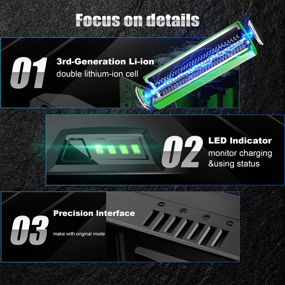 Batería de iones de litio BSB2AH82 82V 3,0Ah para herramienta Briggs & Stratton Snapper XD 82V Foto 3 de 4